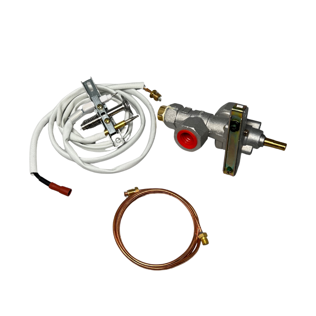 sistema de chimenea gris manual